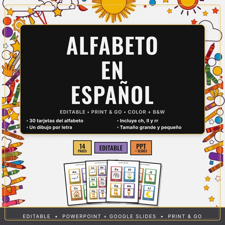 Cover of Alfabeto en Español