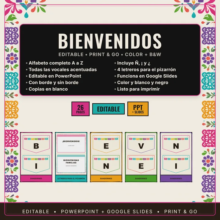 Cover of Bienvenidos Banner