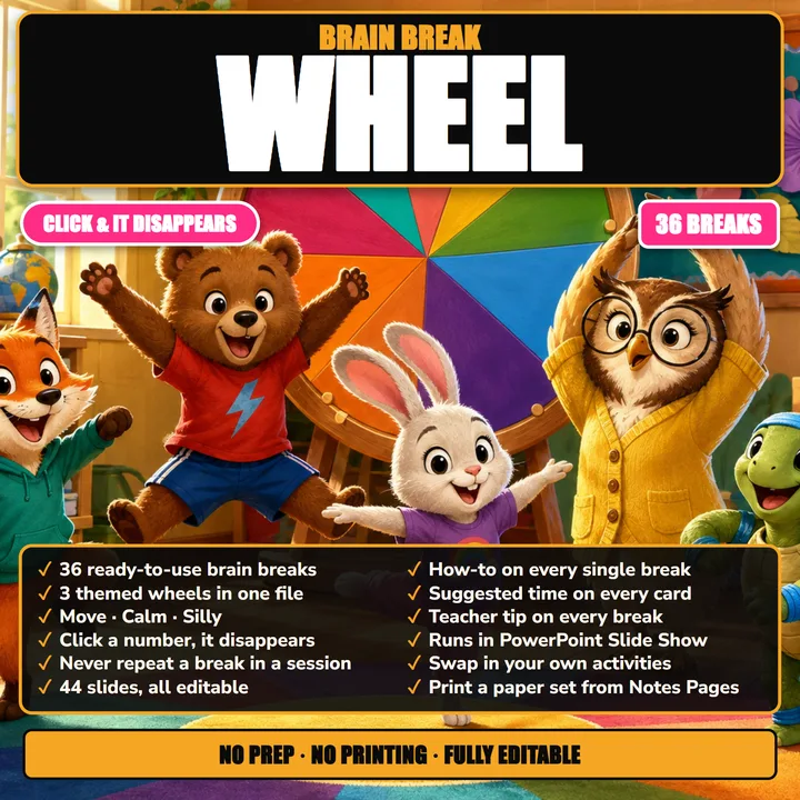 Cover of Brain Break Wheel