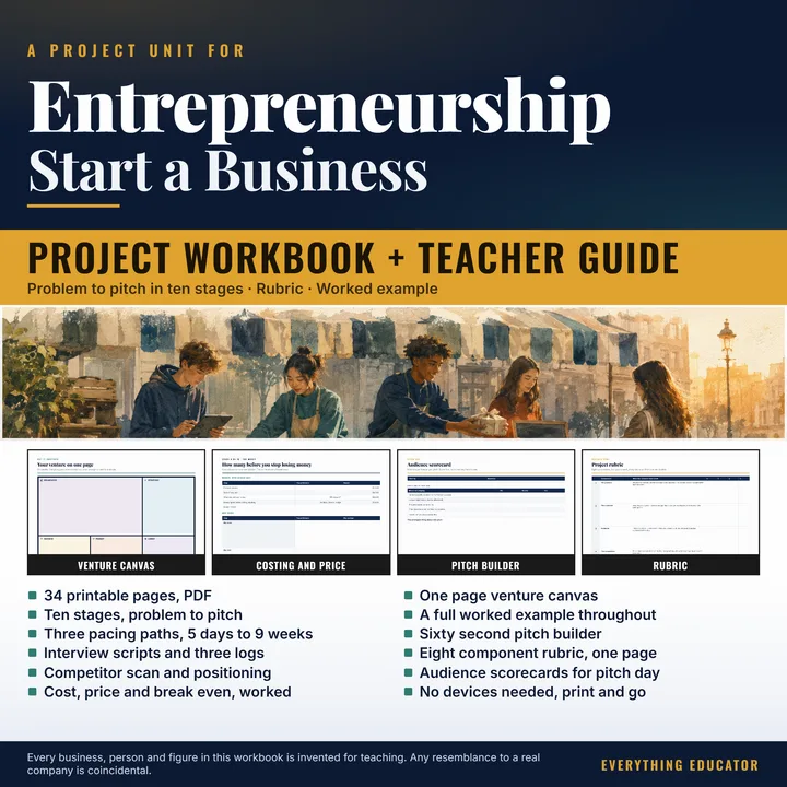 Cover of Start a Business Project