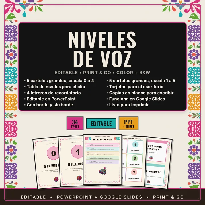Cover of Niveles de Voz