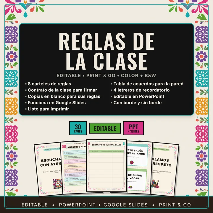 Cover of Reglas de la Clase
