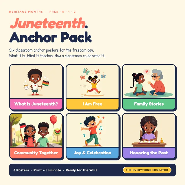 Cover of FREE Juneteenth Anchor Pack