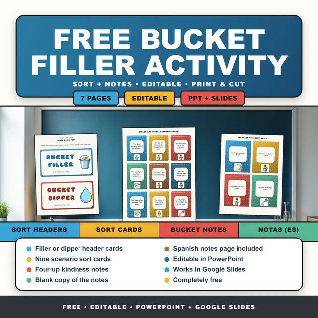 Cover of Free Bucket Filler Activity